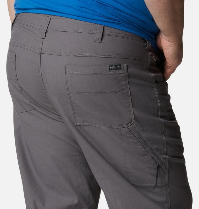 Men's Columbia Rugged Ridge Outdoor Pants Dark Grey | Plus Size CA-E54C1